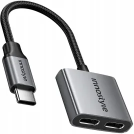 innostyle-adapter-2x-usb-c-przejsciowka-kabel-typ-c-do-samsung-apple-z-dac