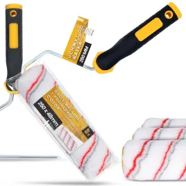 3x-walek-malarski-25-cm-malowania-scian-mabli-farb-lakierow-1x-uchwyt