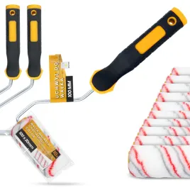 10x-walek-malarski-10-cm-malowania-scian-mabli-farb-lakierow-2x-uchwyt