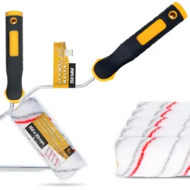 5x-walek-malarski-15-cm-malowania-scian-mabli-farb-lakierow-1x-uchwyt