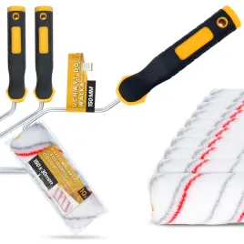 10x-walek-malarski-15-cm-malowania-scian-mabli-farb-lakierow-2x-uchwyt