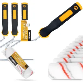 10x-walek-malarski-15-cm-malowania-scian-mabli-farb-lakierow-3x-raczka