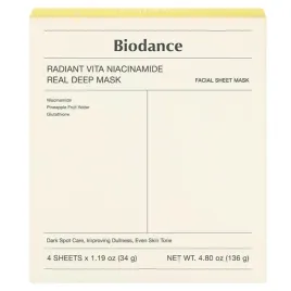 biodance-radiant-vita-niacinamide-rozswietlajaca-maska-w-plachcie-4x34g