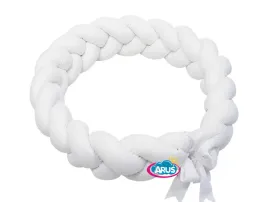 warkocz-ochraniacz-do-lozeczka-210cm-bialy-gladki