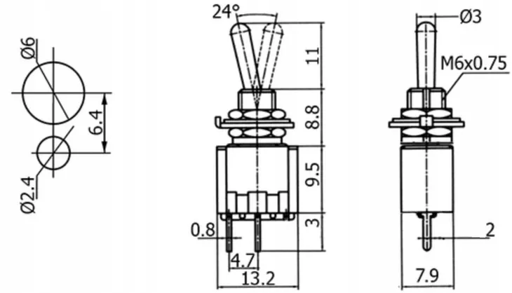 przelacznik-dzwigniowy-cabletech-kod-producenta-prk0022-103-1