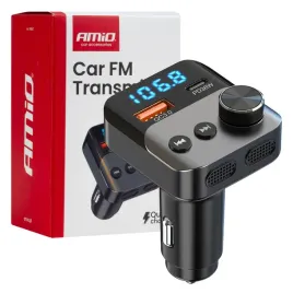 transmiter-samochodowy-fm-1usb-a-1usb-c-12v-24v-amio-04647-amio
