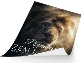 lew-poznajcie-zem-ja-bog-plakat-religijny-z-cytatem-format-30x40-cm