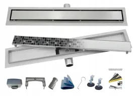x-home-odplyw-liniowy-60-cm-2w1-pod-plytke-niski-syfon-stal-nierdzewna