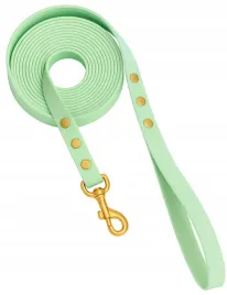 smycz-miejska-dla-psa-z-raczka-wodoodporna-pistacjowa-500cm-5m-tasma-2cm