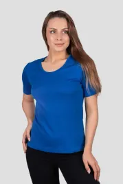 bluzka-damska-krotki-rekaw-chaber-gladka-xxxl
