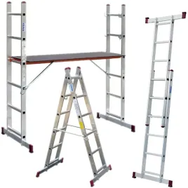 premium-drabina-podest-aluminiowy-krause-2x6-rusztowanie-200cm-5w1-lekki