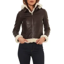 kurtka-damska-skorzana-isaco-ramoneska-brazowy-skora-z-kapturem-i-futerkiem