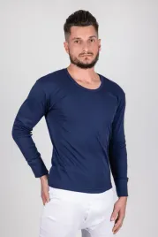 podkoszulek-dlugi-rekaw-granatgladki-xxl