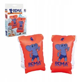 rekawki-do-plywania-bema-456321-pomaranczowe-motyw-slonia-6-12-lat-2-sztuki
