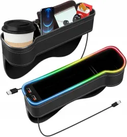 organizer-samochodowy-bqweun-czarny-2-porty-usb-uchwyt-na-napoje-2-sztuki