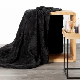 koc-170x210-cm-caro-d91-czarny-miekki-mikrofibra-flano