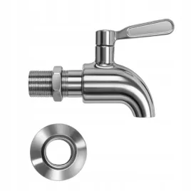 kran-do-dozownika-ceramicznego-vio-sf-1-metal-srebrny