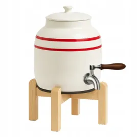 ceramiczny-dystrybutor-wody-cd-02-czerwony-zestaw-vip-2-silver-podstawka