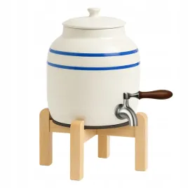 ceramiczny-dystrybutor-wody-cd-02-niebieski-zestaw-vip-2-silver-podstawka