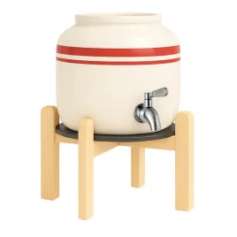 ceramiczny-dystrybutor-wody-cd-02-czerwony-zestaw-elit-2-silver-podstawka