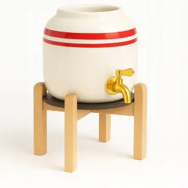 ceramiczny-dystrybutor-wody-cd-02-czerwony-zestaw-elit-1-gold-podstawka