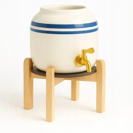 ceramiczny-dystrybutor-wody-cd-02-niebieski-zestaw-elit-1-gold-podstawka