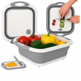 miska-skladana-silikonowa-deska-tsg-454-do-krojenia-szara-6l-przenosna-3w1