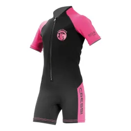 pianka-dla-dzieci-cressi-little-shark-rozowa-krotki-rekaw-145-155-cm