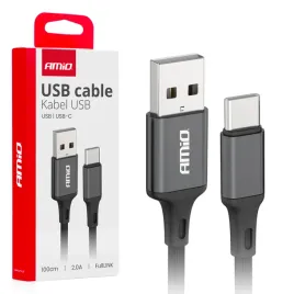 kabel-do-ladowania-usb-a-usb-c-2a-100cm-fulllink-amio-03899