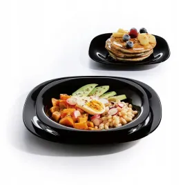 talerze-glebokie-na-zupe-czarny-6x-21-cm-luminarc-kwadratowy-carine-obiad