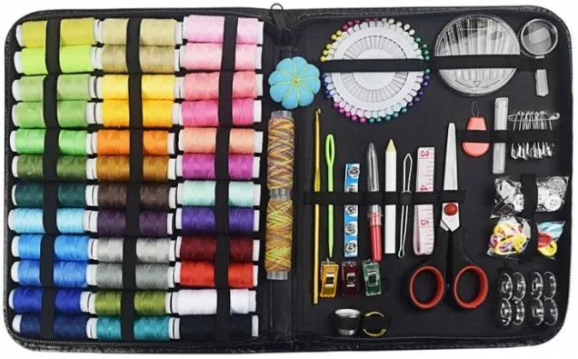 zestaw-krawiecki-183-elementy-elementy-zestawu-agrafki-igly-miara-naparstek-nawlekacz-nici-nozyczki-poduszka-na-szpilki-inne