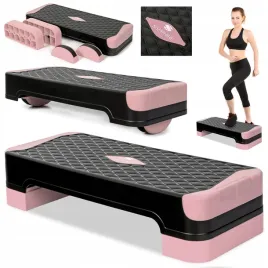 step-do-cwiczen-fitness-aerobiku-2-stopnie-trener-rownowagi-modulowy-podest
