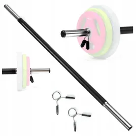 gryf-prosty-140cm-30mm-sztanga-b-pump-sapphire-gladki-oslona-zaciski-body