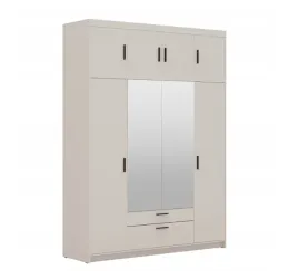 kaszmir-bez-piaskowy-szafa-z-nadstawka-176cm-4-drzwiowa-rumba-lp