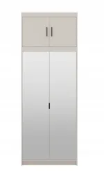 kaszmir-bez-piaskowy-szafa-z-nadstawka-90cm-2x-lustro-rumba-lp