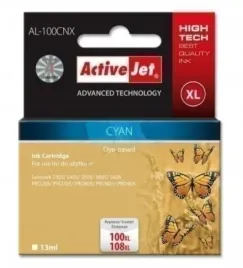tusz-activejet-al-100cnx-do-lexmark-niebieski-cyan-13ml