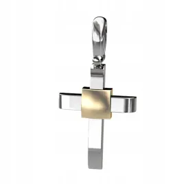 krzyzyk-srebrny-pozlacany-pr-925-krzyz-rodowany-i-pozlacany