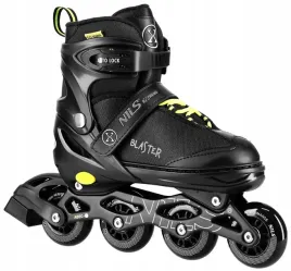 rolki-meskie-damskie-regulowane-nils-extreme-35-38-czarne-abec-7-kauczuk