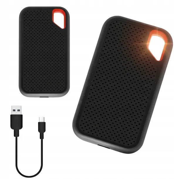 Dysk SSD Przenośny 2TB USB-C Do Telefonu iPhone Android Laptopa Mac Szybki