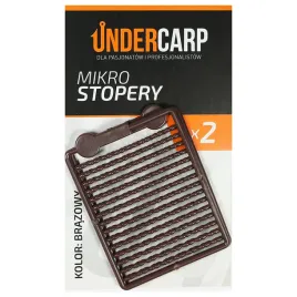 stopery-wedkarskie-karpiowe-do-stopowania-pelletu-undercarp-brazowe