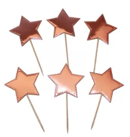 6x-pikery-do-babeczek-urodziny-rosegold-rozowo-zlote-gwiazdy-toppery