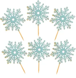 6x-pikery-do-babeczek-sniezynki-platki-sniegu-niebieskie-frozen-kraina-lodu