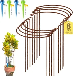 8x-polokragla-podpora-do-roslin-40x25-cm-rdzewiejaca-ze-zraszaczem