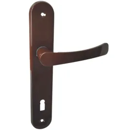 klamka-drzwiowa-90mm-braz-dlugi-szyld-klucz