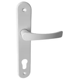 klamka-drzwiowa-90mm-biala-dlugi-szyld-wkladka