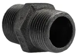 nypel-zlaczka-rownoprzelotowy-1-gz-dn25-stal-czarna-zeliwny-solidny-mocny-material-wykonania-zeliwo