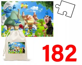 puzzle-252-el-ukladanka-prezent-smerfy-gargamel-woreczek-z-nadrukiem