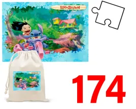 puzzle-96-el-ukladanka-prezent-uszaty-stworek-angel-woreczek-z-nadrukiem