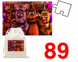 puzzle-96-el-prezent-5-nights-at-freddy-fnaf-woreczek-z-nadrukiem
