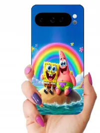 etui-case-do-google-pixel-8-pro-smerfy-gabka-patryk-minionki
